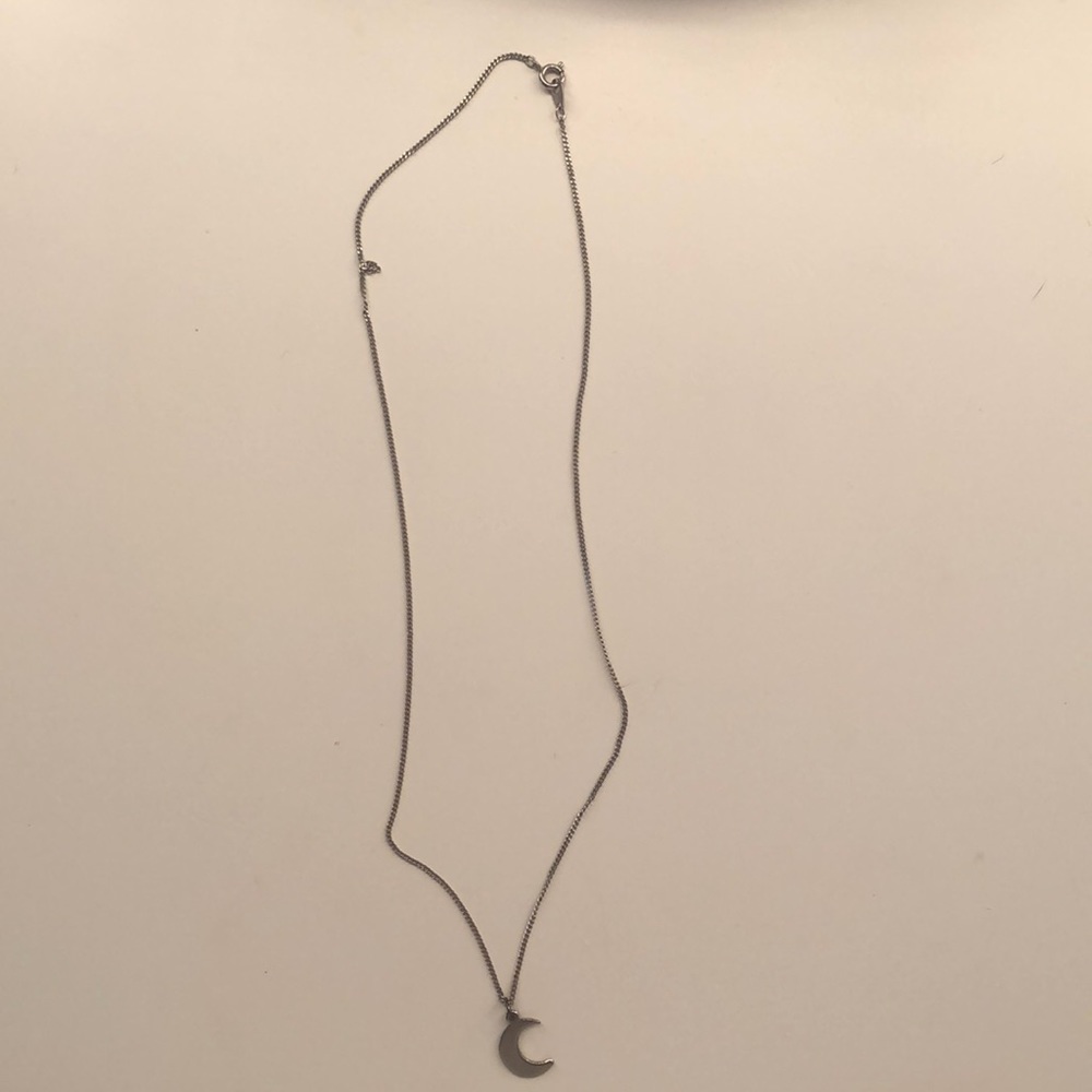 Crescent moon necklace